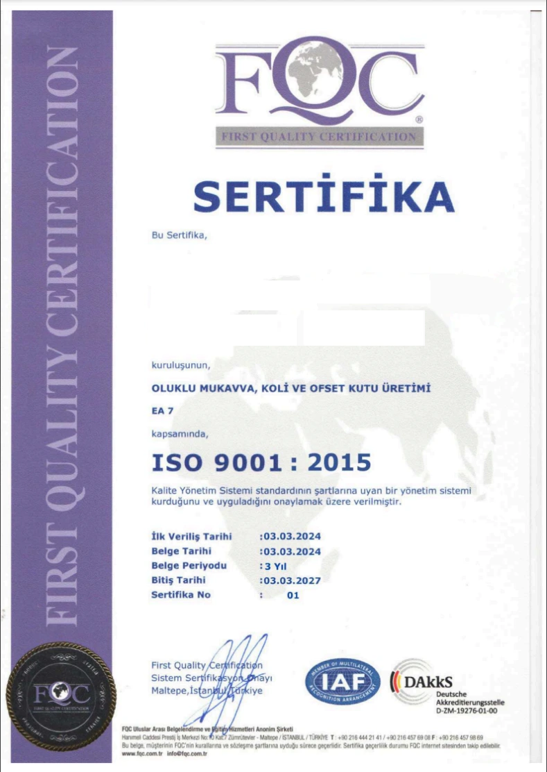 ISO 9001:2015